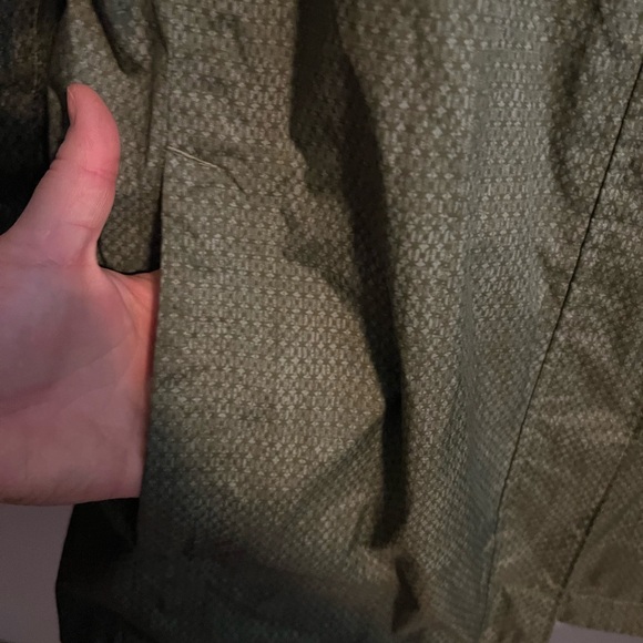 Green Columbia Rain Jacket Size 1X - Picture 8 of 14